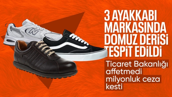 Dünyaca ünlü 3 ayakkabı markasında 