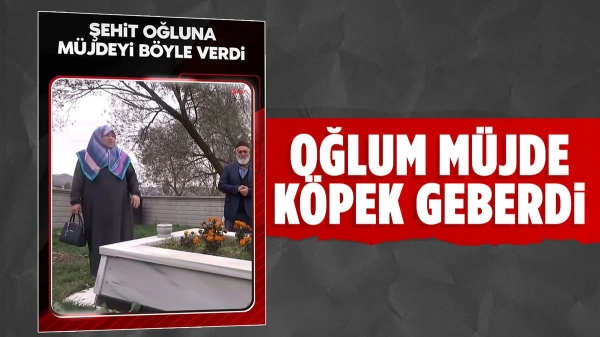 Erzurum'da FETÖ elebaşının ölüm haberini alan şehidin ailesi oğullarına müjdeyi verdi