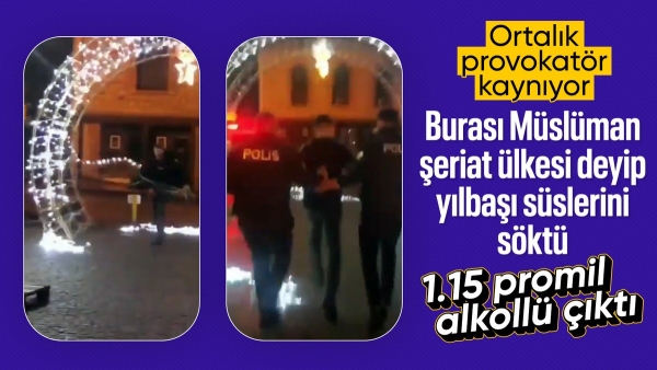Eskişehir'de dini söylemlerle yeni yıl pazarına saldıran şahıs alkollü çıktı