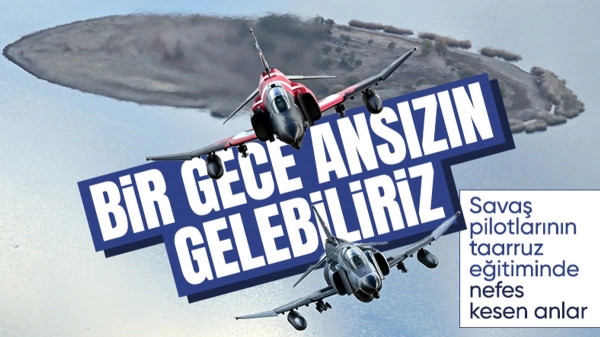 Eskişehir'de F-4E uçaklarından 50. yıla özel 