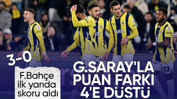 Fenerbahçe, Antalyaspor karşısında üç puanı üç golle aldı