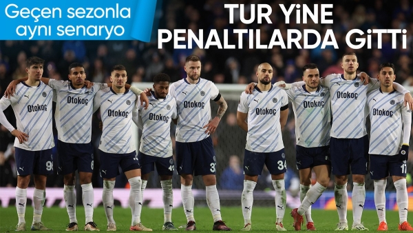 Fenerbahçe, Avrupa'ya yine penaltılarla veda etti