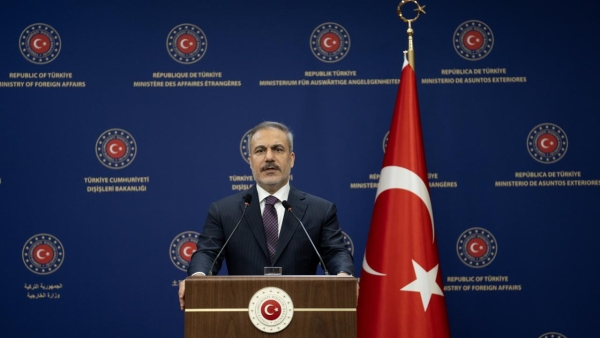 Fidan: Filistinlileri ana vatanlarını terk etmeye zorlayan planları reddediyoruz