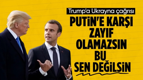 Fransa Cumhurbaşkanı Macron'dan Ukrayna değerlendirmesi