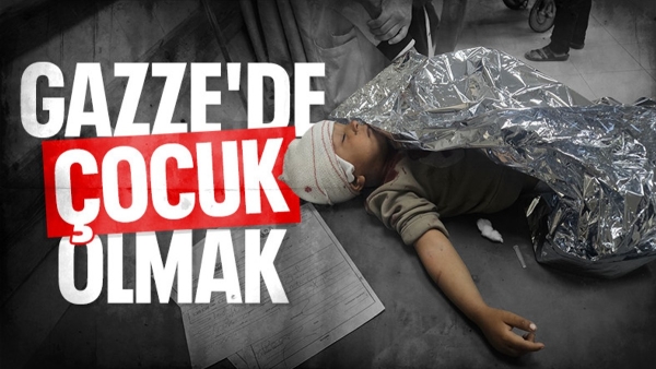 Gazze'de savaşın gölgesinde çocukluk...