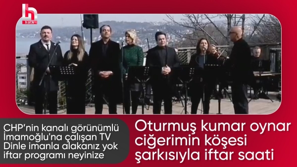 Halk TV'de düzenlenen Ramazan programı gündem oldu