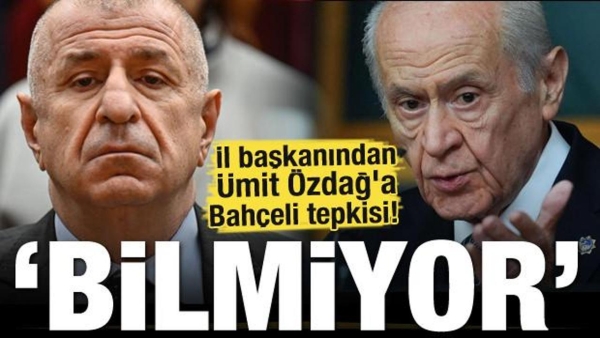 İl başkanından Ümit Özdağ'a tepki! 'Buralarda yaşamadığı için bilmiyor'