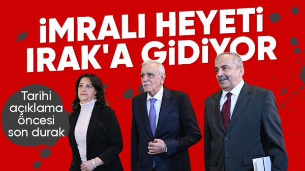 SON DAKİKA! İmralı heyeti Mesut Barzani'yi ziyaret edecek