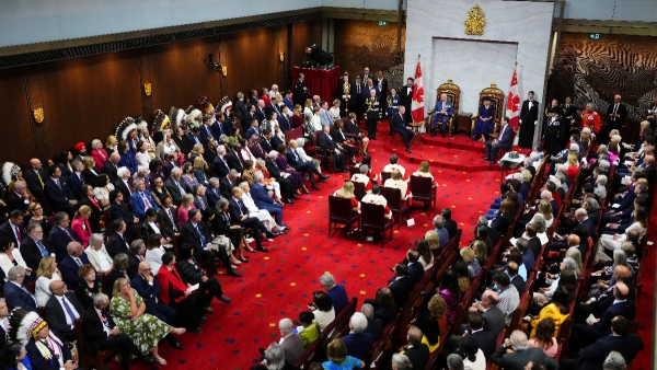 İngiltere Kralı Charles, Kanada'da taht konuşması yaptı