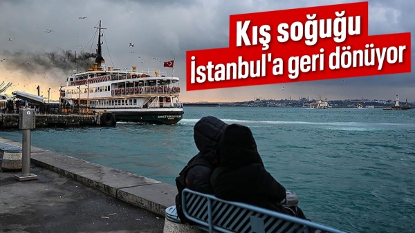 İstanbul'a yağışlı hava uyarısı: Kış soğuğu geri dönüyor