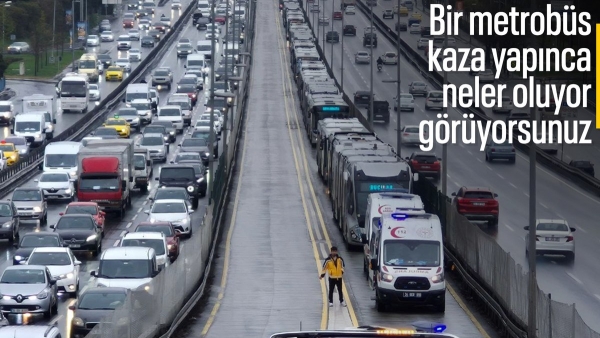 İstanbul Avcılar'da metrobüs kazası: 10 yaralı