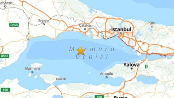 SON DAKİKA! İstanbul'da 4 büyüklüğünde deprem