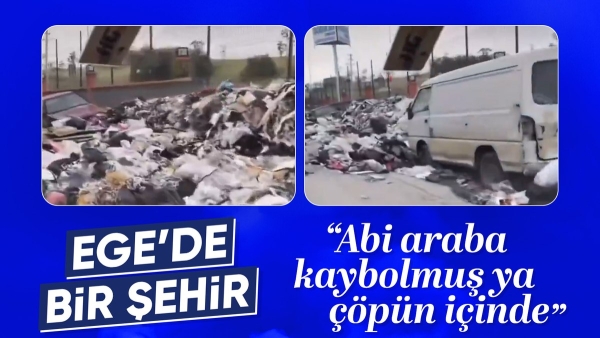 İzmir'de çöp isyanı: Burası Hindistan değil