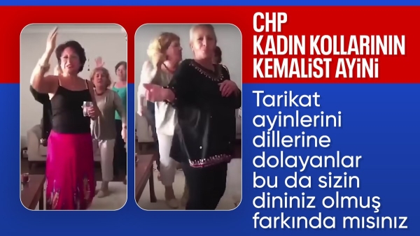 İzmir Marşı'nı zikir halkası oluşturarak söyleyen kadınlar gündem oldu