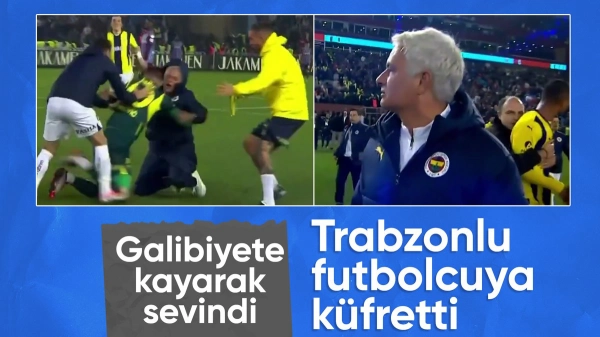 Jose Mourinho, Trabzon'da olay oldu: Önce kaydı, sonra küfretti