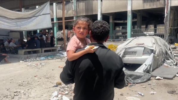 Katil İsrail’in saldırısından kurtulan 5 yaşındaki Verd, yaşadığı dehşeti anlattı