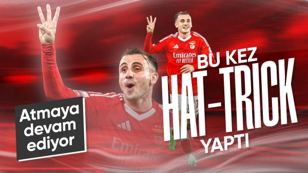 Kerem Aktürkoğlu hat-trick yaptı, Benfica Rio Ave'yi beş golle devirdi