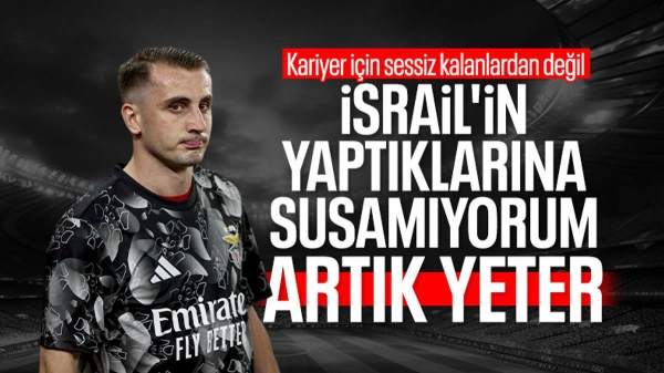 Kerem Aktürkoğlu'ndan İsrail'e tepki: Sessiz kalamıyorum, artık yeter