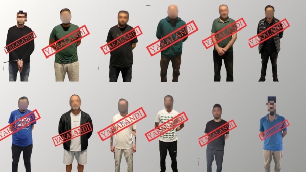 Kırmızı bültenle aranan 11 suçlu Türkiye'ye getirildi