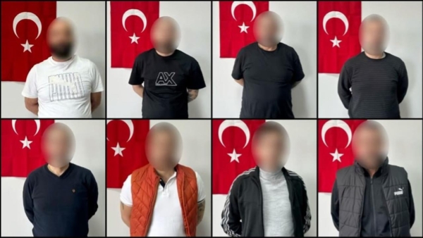 Kırmızı bültenle aranan 8 şüpheli Gürcistan'dan getirildi
