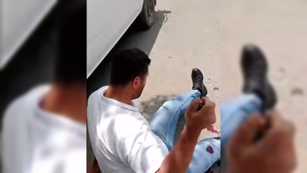 Malatya'da bir kadın kendisini rahatsız eden adamı ayağından vurdu