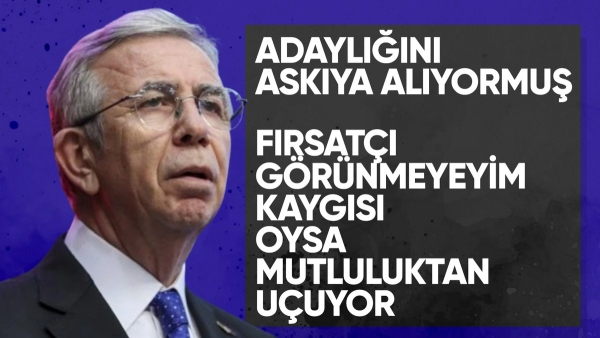 Mansur Yavaş'tan İmamoğlu'na destek