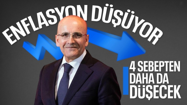 Mehmet Şimşek: Enflasyon 4 sebepten dolayı düşecek