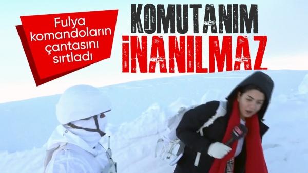 Mehmetçik'in zorlu kış şartları altındaki vatan mücadelesi görüntülendi