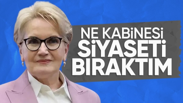 Meral Akşener'e yönelik 'kabine' iddialarına danışmanından yanıt