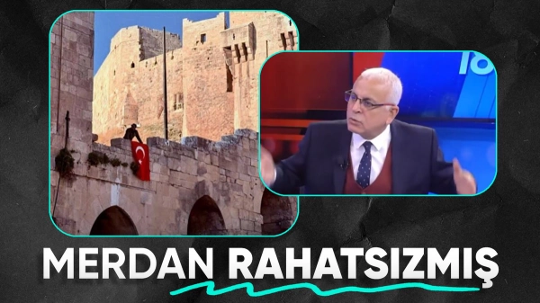 Merdan Yanardağ'dan Halep Kalesi'ne Türk bayrağı asılmasına tepki
