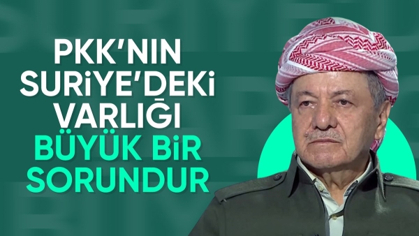 Mesut Barzani'den PKK uyarısı: Suriye'deki varlığı büyük bir sorundur