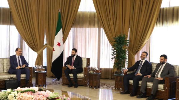 MİT Başkanı Kalın, Suriye Cumhurbaşkanı Şara ve heyetiyle görüştü