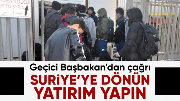 Muhammed el Beşir'den Suriyeli mültecilere geri dönüş çağrısı