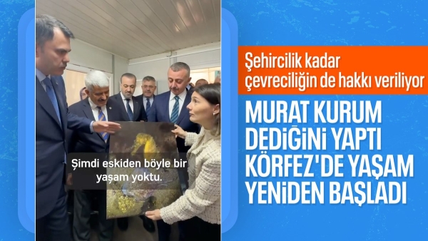 Murat Kurum duyurdu: İzmit Körfezi’nde dip temizliğinin ilk etabı tamamlandı