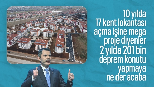Murat Kurum, Gaziantep'te 1360 konutun ve 67 dükkanın temelini attı
