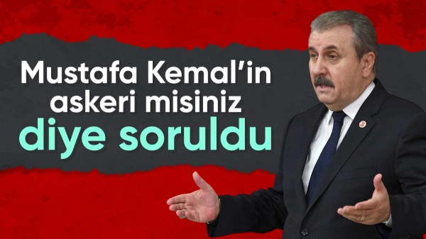 Mustafa Destici: Müslüman Türk milletinin askeriyim