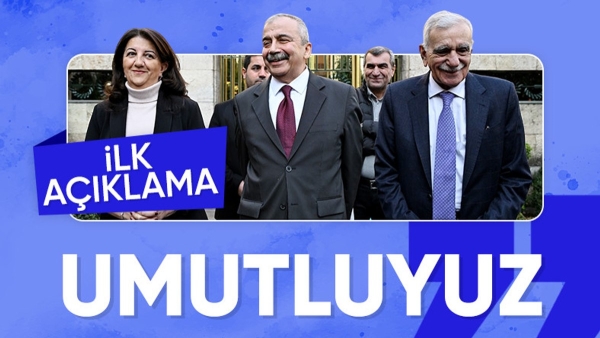 Numan Kurtulmuş'u ziyaret eden DEM heyetinden ilk açıklama: Umutluyuz