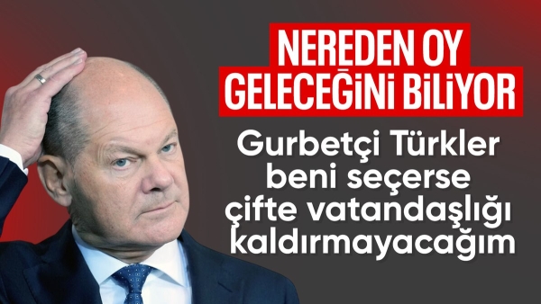 Olaf Scholz: Çifte vatandaşlığı kaldırmayacağız
