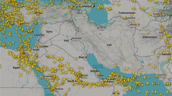Orta Doğu'daki gerilim hava sahasına yansıdı