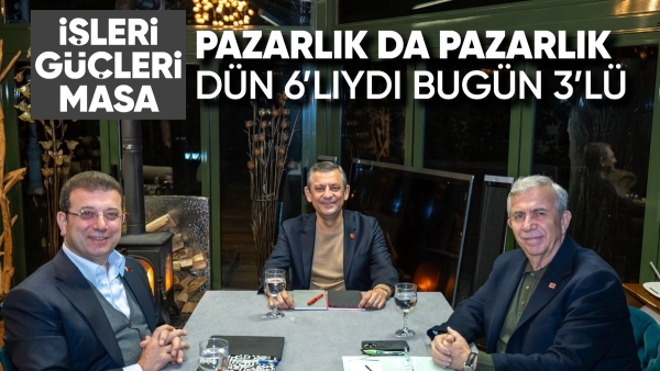Özgür Özel'den Ekrem İmamoğlu ve Mansur Yavaş'lı paylaşım