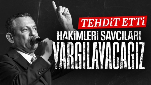 Özgür Özel, hakim ve savcılara tehditler savurdu: Yargılayacağız