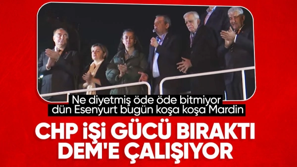 Özgür Özel, Mardin'de konuştu: Ahmet Türk barış güvercinidir