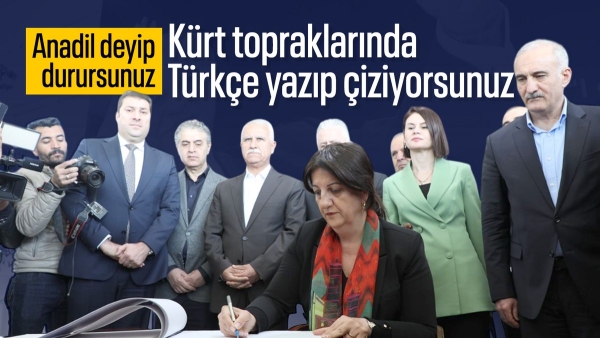Pervin Buldan'dan Celal Talabani'nin hatıra defterine Türkçe mesaj