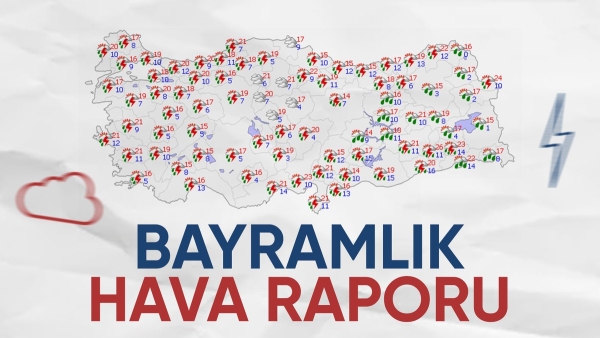 Ramazan Bayramı'nda yurtta hava durumu