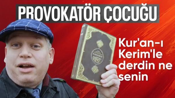 Rasmus Paludan'dan yine aynı provokasyon: Türkiye Büyükelçiliği önünde Kur'an-ı Kerim yaktı