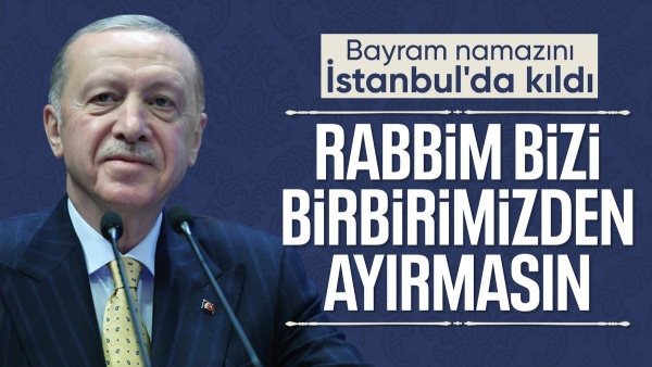 Recep Tayyip Erdoğan'dan Ramazan Bayramı mesajı