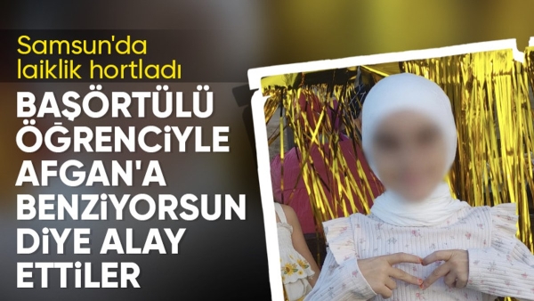 Samsun'da öğretmen, başörtülü öğrencisine hakaretler yağdırdı