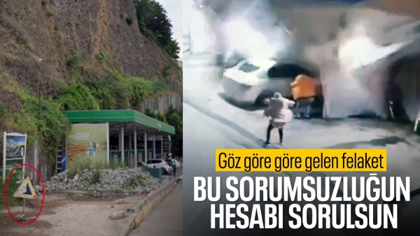 Samsun'da yaşanan heyelanla ilgili soruşturma başlatıldı
