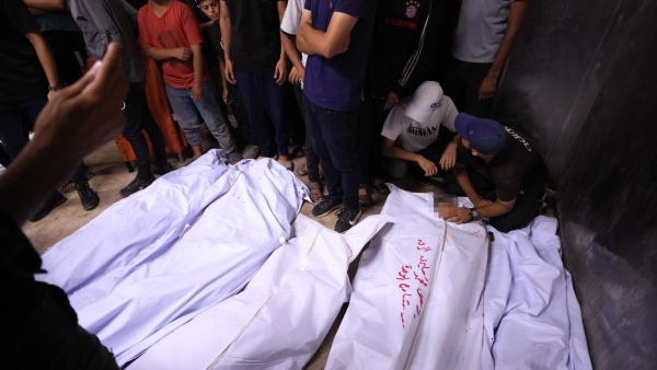 Soykırımcı İsrail'in Gazze'ye saldırılarında en az 28 Filistinli hayatını kaybetti