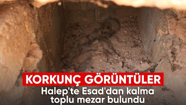 Suriye'de bir toplu mezar daha ortaya çıktı